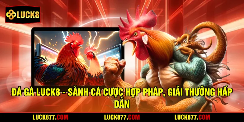 Đá Gà LUCK8 - Sảnh Cá Cược Hợp Pháp, Giải Thưởng Hấp Dẫn
